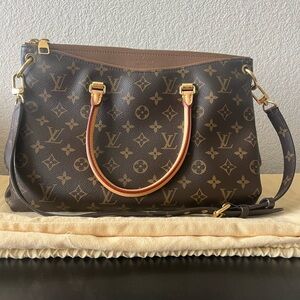 Louis Vuitton Monogram Pallas Havane MM